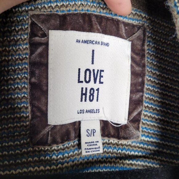 I love h81 forever 21 Womens Small Southwestern Aztec long line Cardigan sweater - Picture 5 of 12